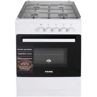 Плита газовая Prime Technics PSG 64017 W в Запорожье Плита газовая Prime Technics PSG 64017 W в Запорожье